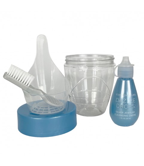 Connoisseurs Dazzle Drops Silver with brush and basket 30 ml