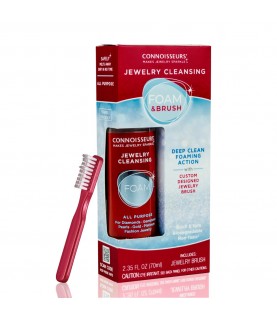 Connoisseurs Foam Kit with Brush and added violet 5x6 polishing cloth CONN-1087
