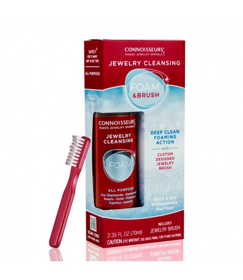 Connoisseurs Foam Kit with Brush and added violet 5x6 polishing cloth CONN-1087
