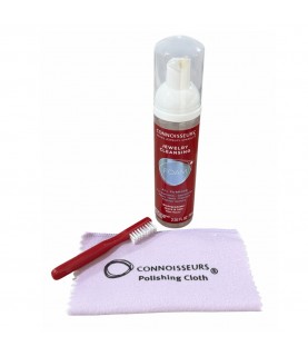Connoisseurs Foam Kit with Brush and added violet 5x6 polishing cloth CONN-1087