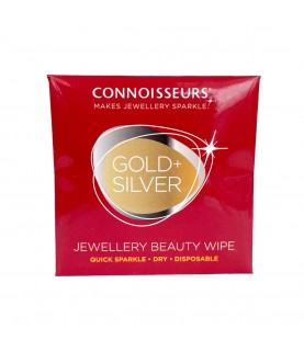 Connoisseurs Jewelry Dry Disposable Wipe for gold and silver Connoisseurs Jewelry Dry Disposable Wipe for gold and silver