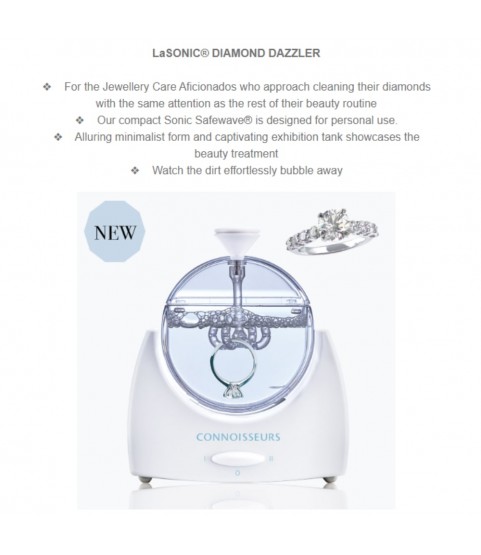 Connoisseurs LaSONIC diamond dazzler with drops CONN1405-3 Connoisseurs LaSONIC diamond dazzler with drops CONN1405-3