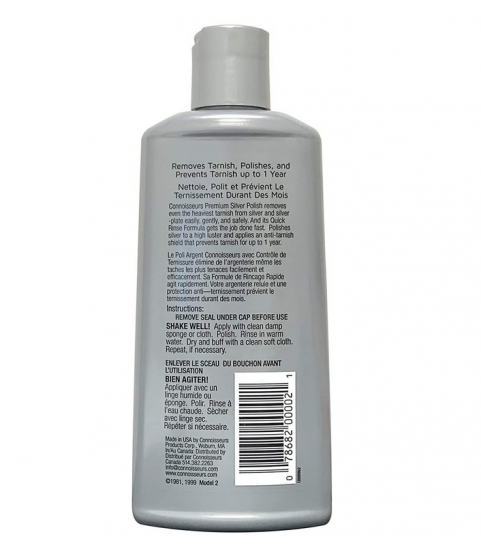 Connoisseurs Silver Polish Liquid CONN0002