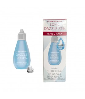 Connoisseurs Sonic Dazzle Stik Silver Jewelry refill pack 30 ml
