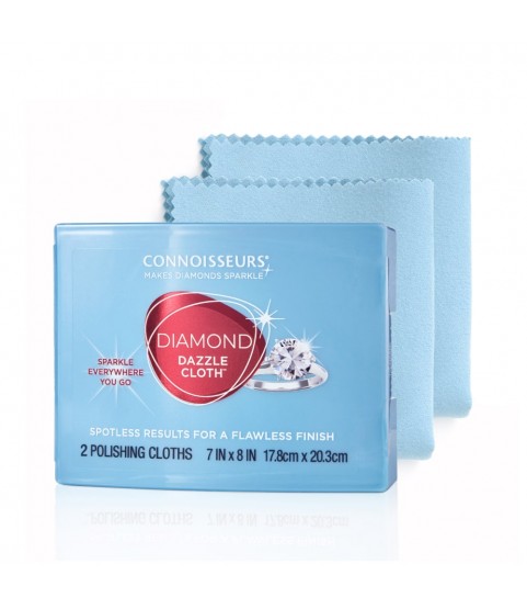 Connoisseurs Ultrasoft Micro-Suede Dazzle Cloth for Diamonds and Precious Stones CONN1401