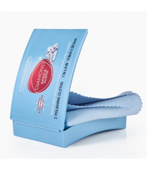 Connoisseurs Ultrasoft Micro-Suede Dazzle Cloth for Diamonds and Precious Stones CONN1401 Connoisseurs Ultrasoft Micro-Suede Dazzle Cloth for Diamonds and Precious Stones CONN1401