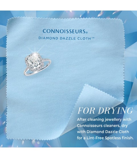 Connoisseurs Ultrasoft Micro-Suede Dazzle Cloth for Diamonds and Precious Stones CONN1401 Connoisseurs Ultrasoft Micro-Suede Dazzle Cloth for Diamonds and Precious Stones CONN1401