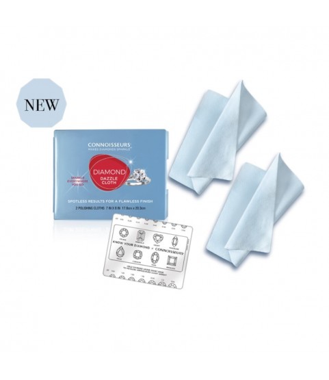 Connoisseurs Ultrasoft Micro-Suede Dazzle Cloth for Diamonds and Precious Stones CONN1401 Connoisseurs Ultrasoft Micro-Suede Dazzle Cloth for Diamonds and Precious Stones CONN1401