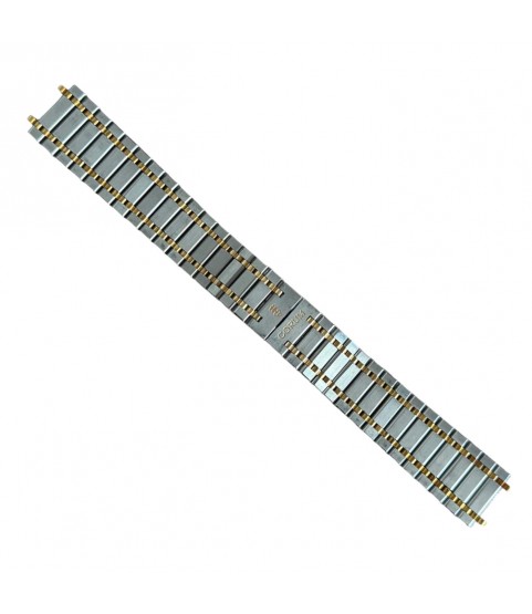 Corum Romvlvs watch bracelet steel and gold 18mm
