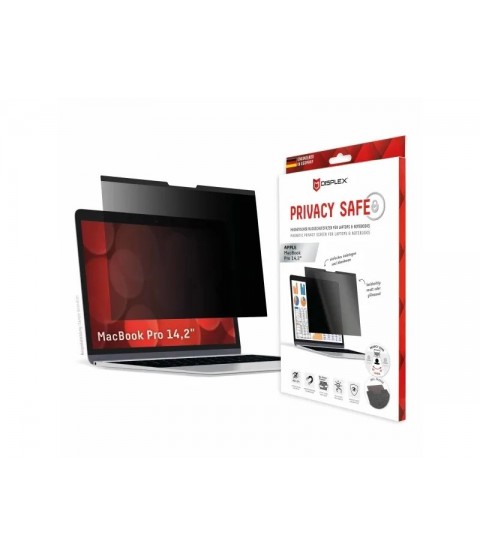 Displex privacy safe magnetic screen for Apple MacBook Pro 14.2 inch laptops and notebooks
