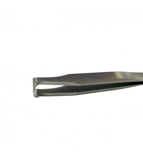 Dumont carbon steel tweezer type 15A, for cutting hairsprings 115 mm Dumont carbon steel tweezer type 15A, for cutting hairsprings 115 mm