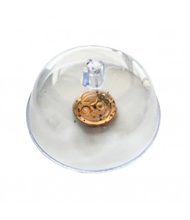 Dust transparent cover for watch parts and movements Ø 90 mm