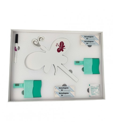 Easy Piercy StepByStep Box with 2 instruments, 1 mirror and hygiene accessories