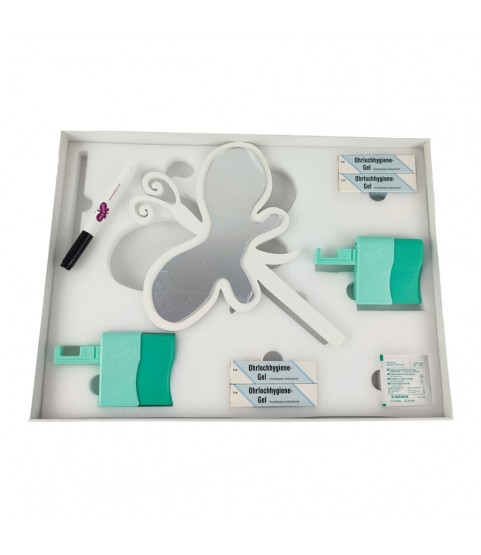 Easy Piercy StepByStep Box with 2 instruments, 1 mirror and hygiene accessories