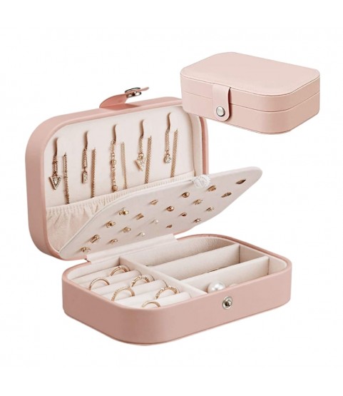Elegant and Spacious Jewellery Box Organiser – Casket for All Your Jewellery Needs Pink
