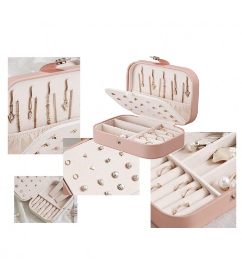 Elegant and Spacious Jewellery Box Organiser – Casket for All Your Jewellery Needs Pink