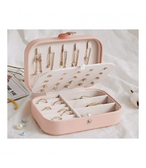 Elegant and Spacious Jewellery Box Organiser – Casket for All Your Jewellery Needs Pink Elegant and Spacious Jewellery Box Organiser – Casket for All Your Jewellery Needs Pink
