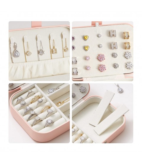 Elegant and Spacious Jewellery Box Organiser – Casket for All Your Jewellery Needs Pink Elegant and Spacious Jewellery Box Organiser – Casket for All Your Jewellery Needs Pink