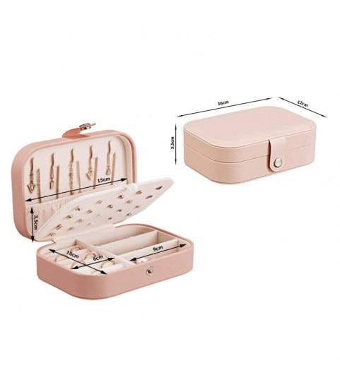 Elegant and Spacious Jewellery Box Organiser – Casket for All Your Jewellery Needs Pink Elegant and Spacious Jewellery Box Organiser – Casket for All Your Jewellery Needs Pink