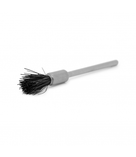 End brush, Chungking bristles, black, Ø 5 x 8 mm, HP-shank