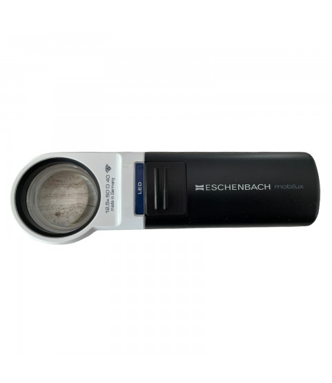 Eschenbach handheld magnifier loupe incl. LED lighting x12.5