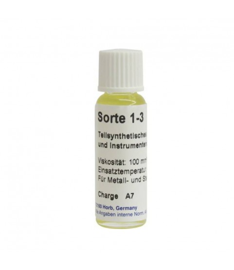 Etsyntha Synthetic Oil No. 1-3 for Watches, Pocket Watches, Alarm clocks 3.5 ml