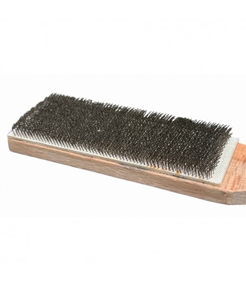 File brush for removing chips 110 x 40 mm