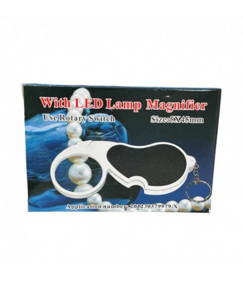 Folding magnifying glass pocket magnifying glass led x4 Folding magnifying glass pocket magnifying glass led x4