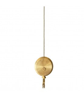French bracket clock pendulum 35 mm of solid brass 250 mm French bracket clock pendulum 35 mm of solid brass 250 mm