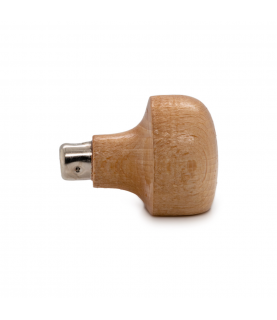 Graver handle, lacquered, mushroom shape flattened, Ø 34 mm, length 41 mm