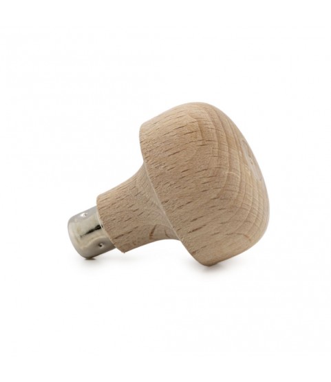 Graver handle, unlacquered, mushroom shape flattened, Ø 34 mm, length 35 mm