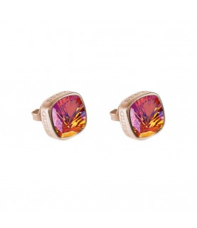 Guess women's earrings in rose gold JUBE01121JWRGPKTU