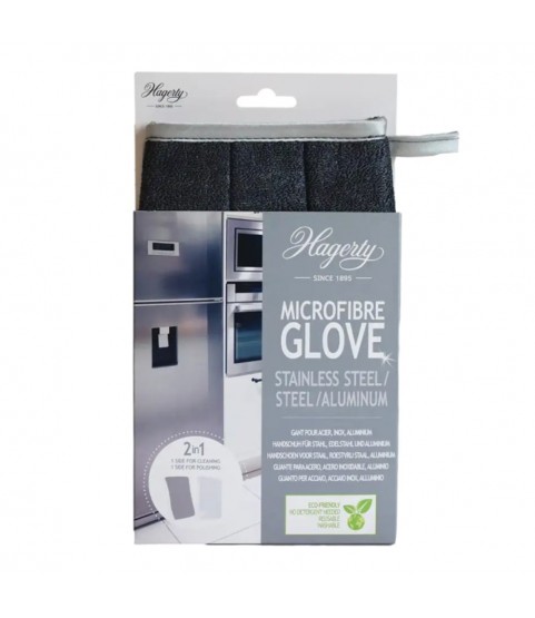 Hagerty A102228 microfibre glove for stainless steel surfaces