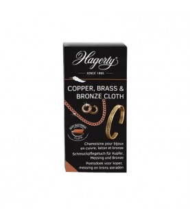 Hagerty Copper, Brass & Bronze Cloth: Polishing Cloth for Copper, Brass and Bronze Jewellery, Hagerty