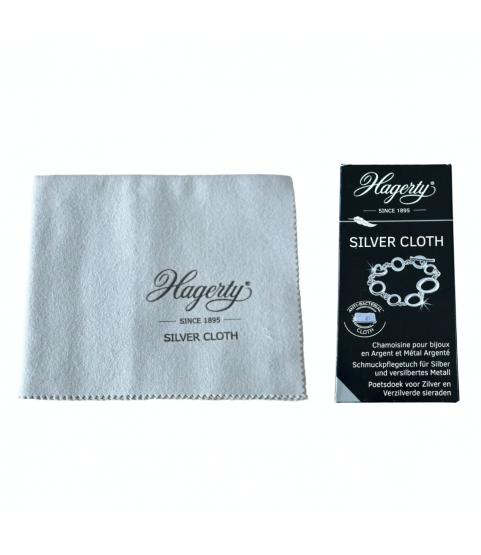 Hagerty Silver cleaning and highshine cloths 36 x 30 cm