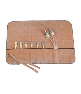 Hagerty Silver Guard Cutlery Rolls A119004, cutlery roll for 12 silver fruit or dessert spoons Hagerty Silver Guard Cutlery Rolls A119004, cutlery roll for 12 silver fruit or dessert spoons