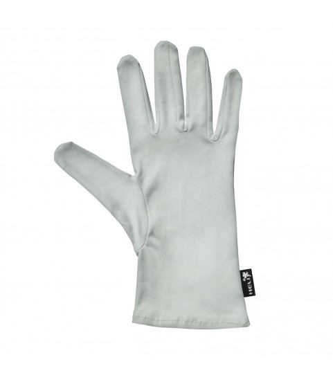 Heli presentation gloves, microfiber, silver-gray, size S, 1 pair Heli presentation gloves, microfiber, silver-gray, size S, 1 pair