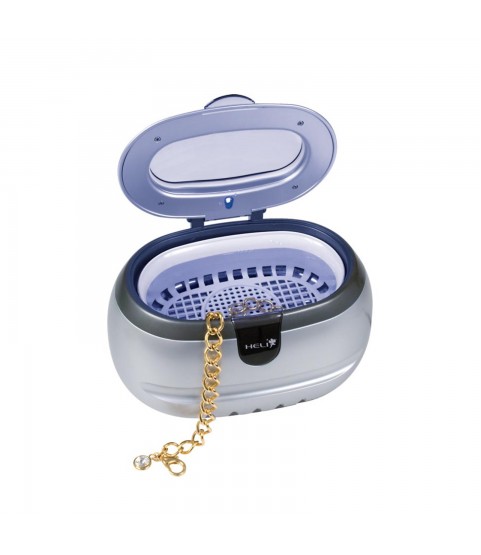 Heli ultrasonic cleaner for jewelry cleaning in retail and home environments 600 ml