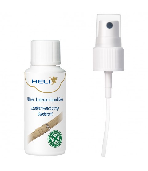 Heli watch leather strap deodorant with odor neutralizer 30 ml