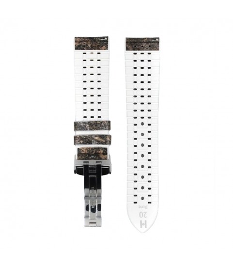 Hirsch brown leather watch strap Stone M 18 mm 0920044131-2-18