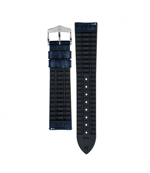 Hirsch George L blue calf leather watch strap 20 mm 0925128080-2-20