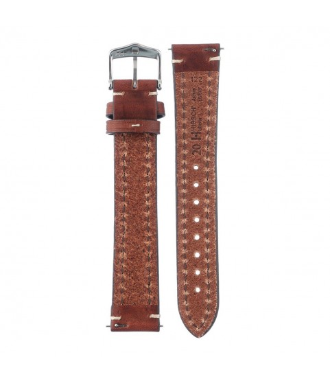 Hirsch Liberty Artisan XL brown calf leather watch strap 20 mm 10920210-2-20 Hirsch Liberty Artisan XL brown calf leather watch strap 20 mm 10920210-2-20