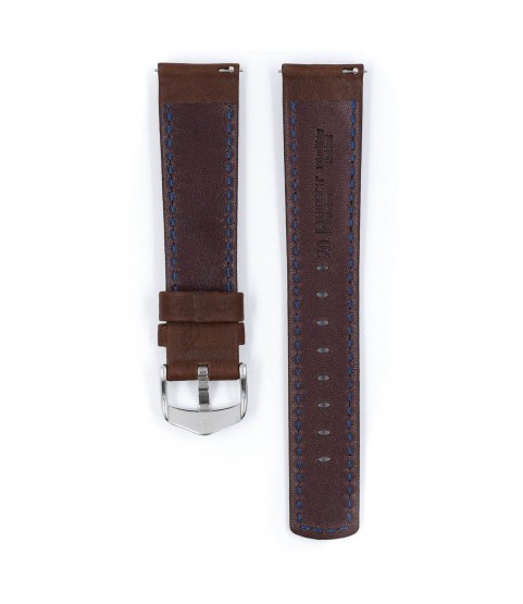 Hirsch Mariner L brown calf leather watch strap 20 mm 14502110-2-20 Hirsch Mariner L brown calf leather watch strap 20 mm 14502110-2-20