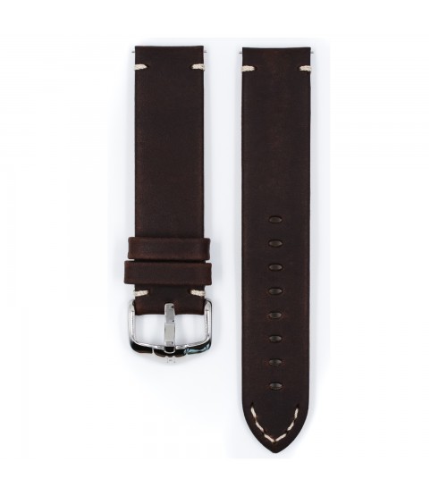 Hirsch Ranger genuine Calf leather watch strap 18 mm 05402010-2-18