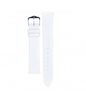 Hirsch Toronto L white calf leather watch strap 20 mm 03702000-2-20