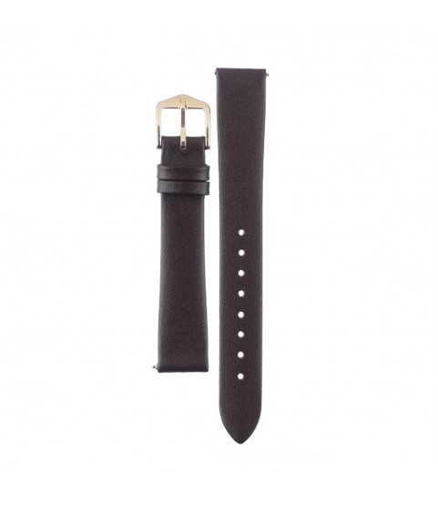 Hirsch Toronto M brown calf leather watch strap 18 mm 03702110-1-18