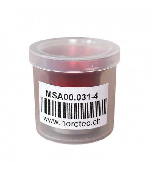 Horotec MSA 00.031-4 Eyeglass Loupe in Aluminium Anodised Red with Screwed Ring x2.5 Horotec MSA 00.031-4 Eyeglass Loupe in Aluminium Anodised Red with Screwed Ring x2.5