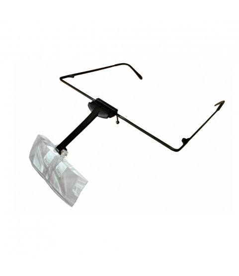 Watchmaker supporting glasses magnifier spectacle loupe with 3 lenses