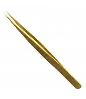 Horotec MSA12.303-S5 simple brass tweezer with fine tips, 130mm Horotec MSA12.303-S5 simple brass tweezer with fine tips, 130mm
