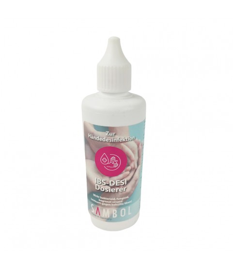 IBS-DESI bottle dispenser for hand disinfection 100 ml